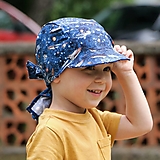 Detské čiapky - Letný detský šilt vo vesmíre - 15726233_