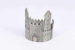 Prstene - Stredoveký hrad - prsteň - 15725911_