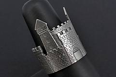 Prstene - Stredoveký hrad - prsteň - 15725912_