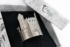 Prstene - Stredoveký hrad - prsteň - 15725916_