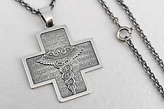 Náhrdelníky - Medicínsky kríž - 15725921_