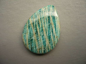 Minerály - Kabošon - amazonit AA 34 mm, č.19f - 15727244_