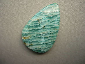 Minerály - Kabošon - amazonit AA 36 mm, č.22f - 15727248_