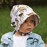 Detské čiapky - Letný detský čepiec vtáky prémiová bavlna - 15727773_