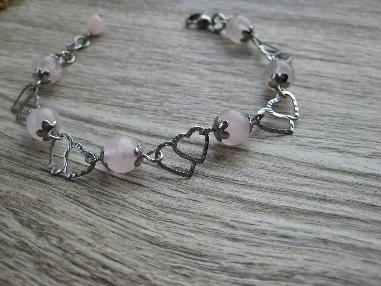 Srdiečkový náramok chirurgická oceľ