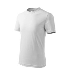 Polotovary - Detské tričko CLASSIC biela 00 - 15727792_