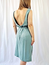 Šaty - Šaty s vykrojeným chrbtom - 15728541_