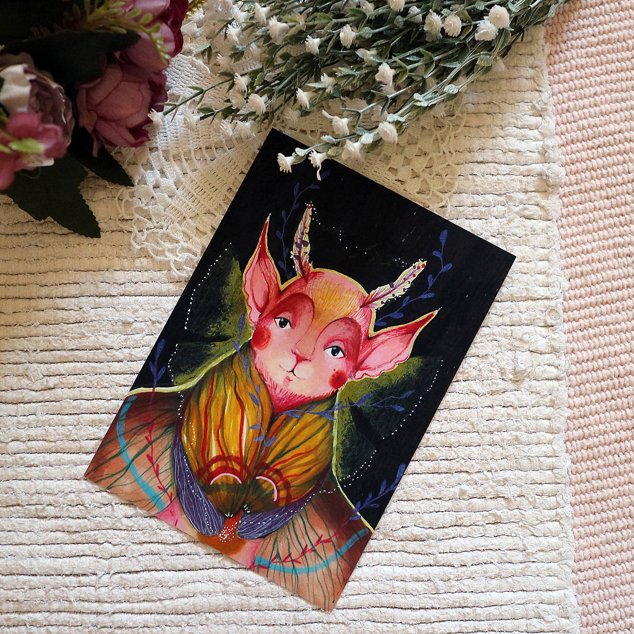 Strážca bavlnených krídel/ print 