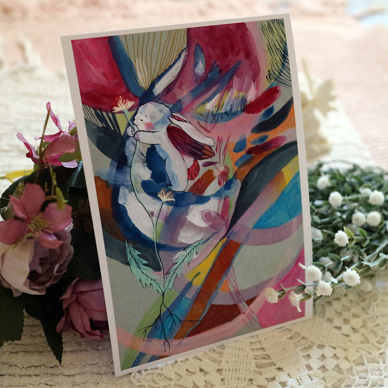 Alicin zajac/ print  (A4)