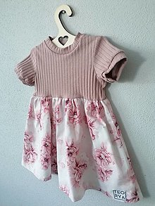 Detské oblečenie - Šaty veľkosť 74 (dĺžka 45cm) - 15729101_