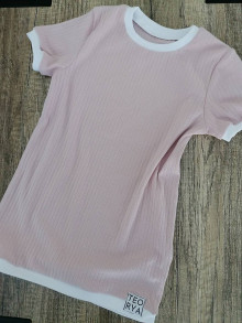 Detské oblečenie - Tunika vel.116 (dĺžka 52cm) Ružové - 15729160_
