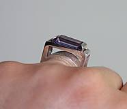 Prstene - Strieborný prsteň - Chameleón - 15729749_