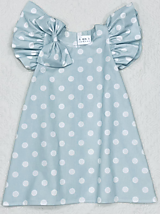 Detské oblečenie - Dievčenské šaty Dots - 15728992_