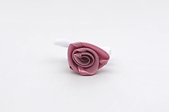 Svadobné pierka - Pierko staroružová ruža - 15732917_