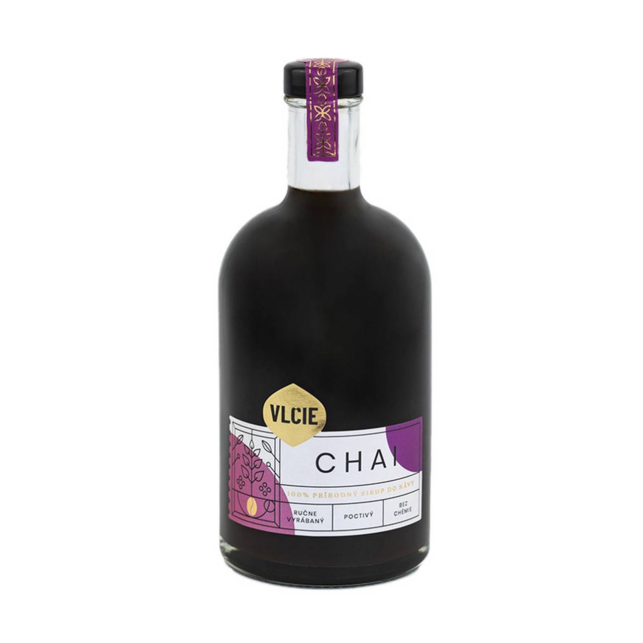 Sirup na ochutenie kávy Vlčie - Chai