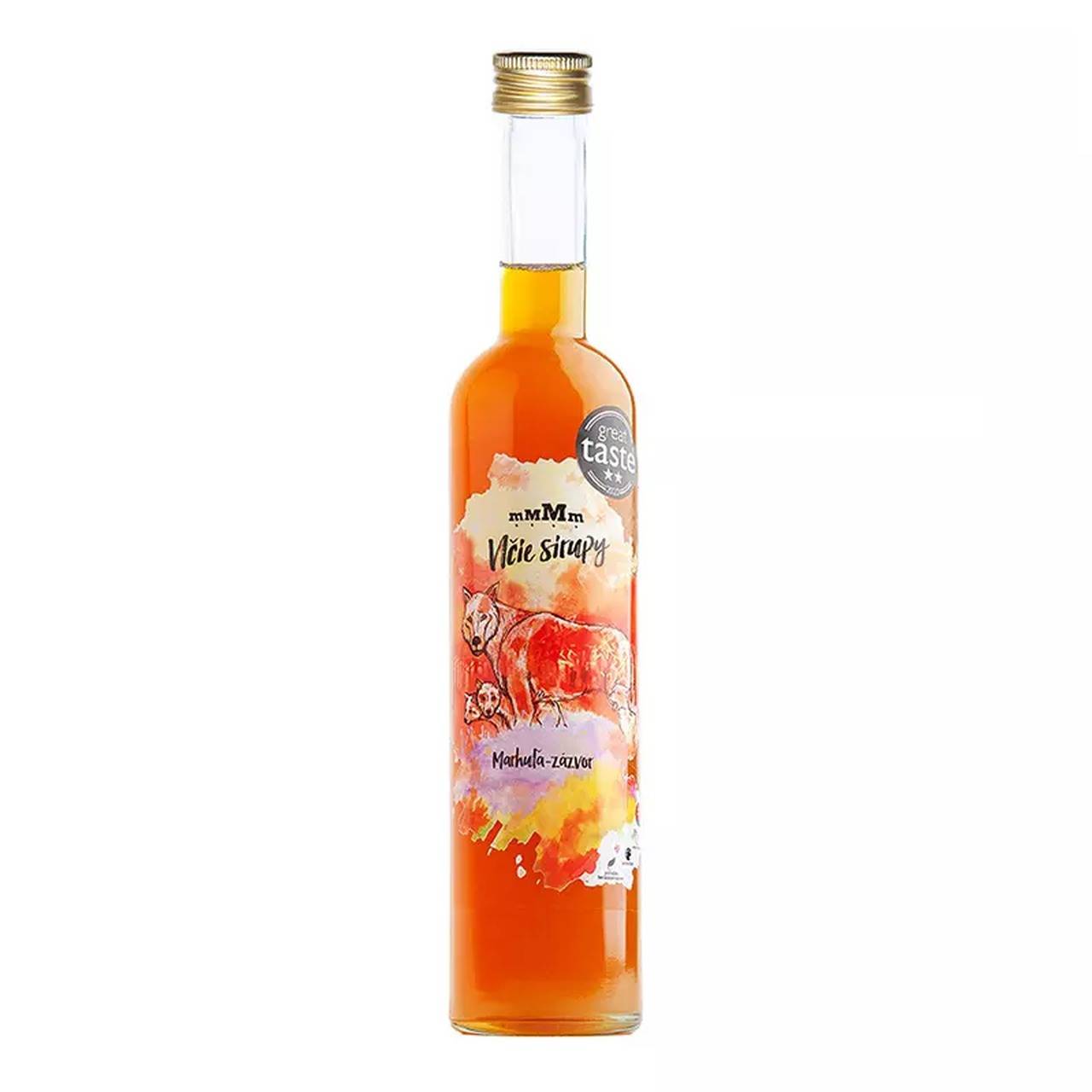 Sirup Vlčie sirupy Marhuľa - zázvor