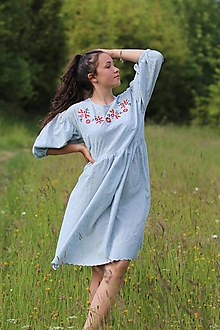 Šaty - Vyšívané madeirové šaty Nevesta hôľ - 15732740_