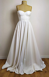 Šaty - Korzetové svadobné šaty Noemi - 15733235_