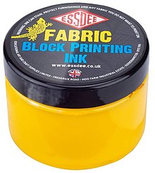 Farby-laky - Essdee, textilná farba na linoryt, 150 ml, žltá - 15735220_