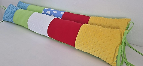 Detský textil - Dlhý vankúš do postieľky  (120 x 20 cm) - 15733973_