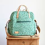 Veľké tašky - Veľká taška LUSIL bag 3in1 *Vintage Green* - 15736470_