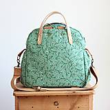 Veľké tašky - Veľká taška LUSIL bag 3in1 *Vintage Green* - 15736475_