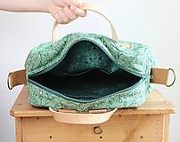 Veľké tašky - Veľká taška LUSIL bag 3in1 *Vintage Green* - 15736480_