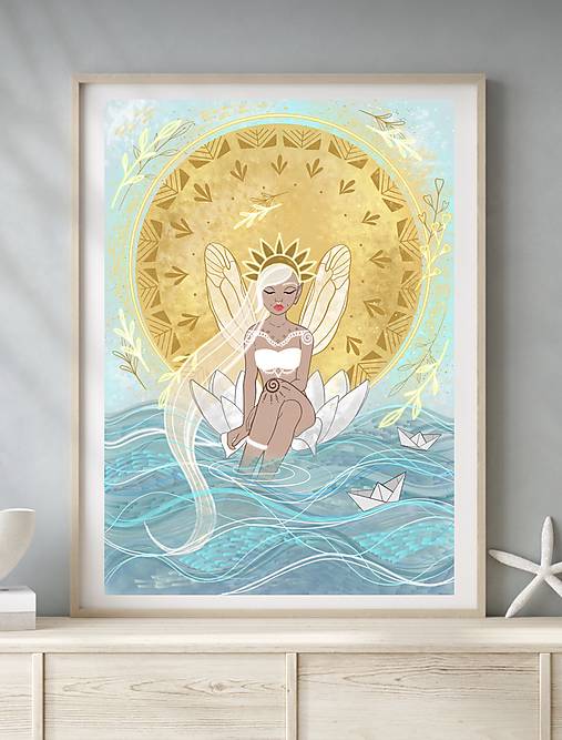 Artprint - LETNÁ VÍLA - grafika