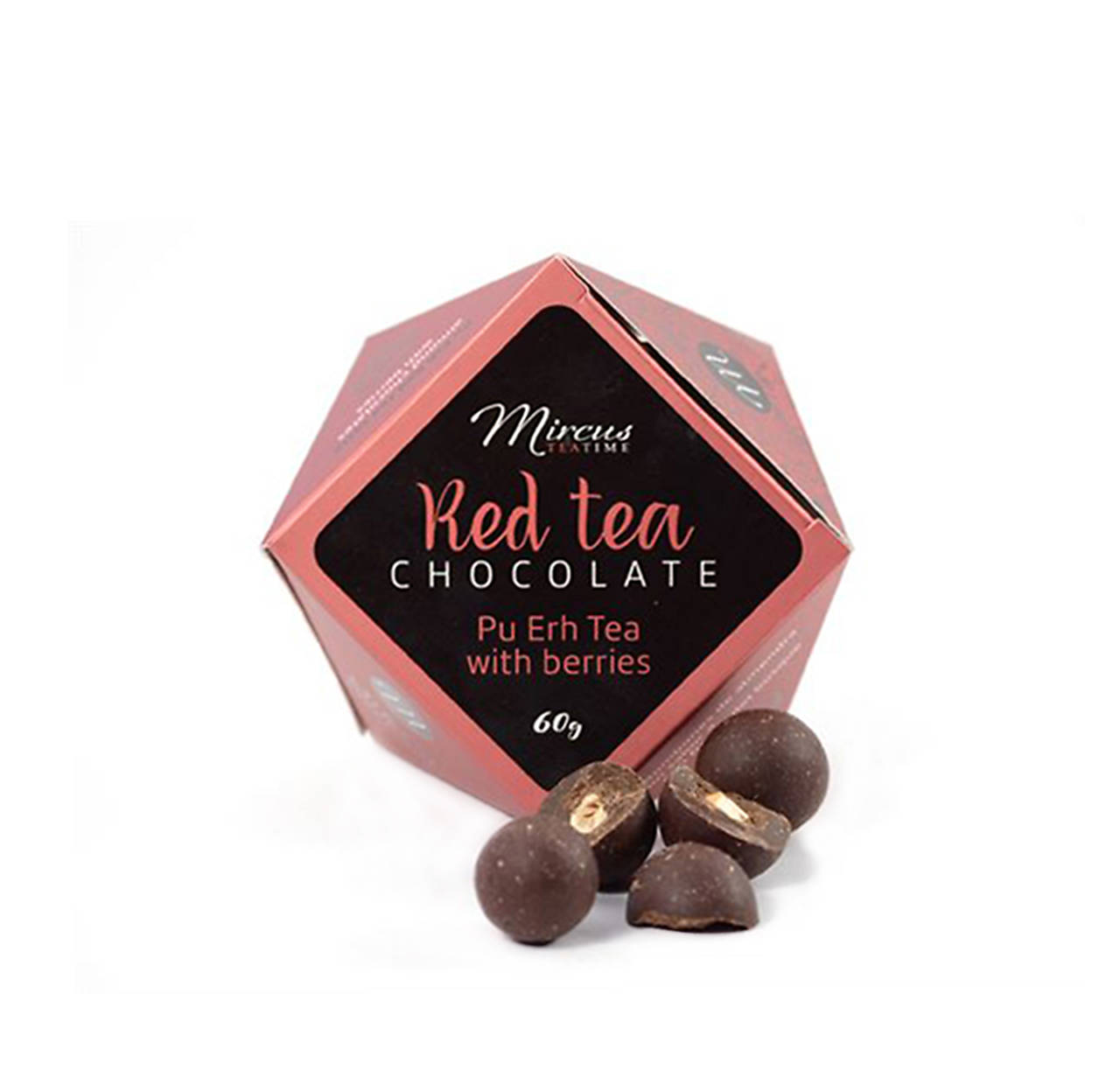 Čajová čokoláda - Červený čaj 60g