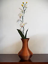 Váza s elegantným špirálovým dizajnom / rôzne farby a veľkosti / dekorácia na Váš stôl