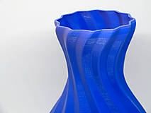 Dekorácie - Klasická špirálová váza v rôznych farebných kombináciách / Nádherná dekorácia na Váš stôl - 15735617_