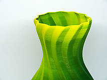 Dekorácie - Klasická špirálová váza v rôznych farebných kombináciách / Nádherná dekorácia na Váš stôl - 15735618_
