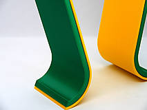 Dekorácie - Dvojfarebný stojan na slúchadlá s možnosťou výberu farby - 15736016_