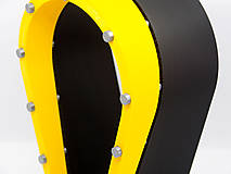 Dekorácie - Industriálny dvojfarebný stojan na slúchadlá / držiak na herné slúchadlá / Darček pre hráča / Vyberte si farbu - 15736157_