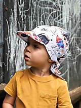 Detské čiapky - Letný detský šilt super chlapec - 15736868_