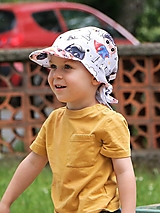Detské čiapky - Letný detský šilt super chlapec - 15736869_