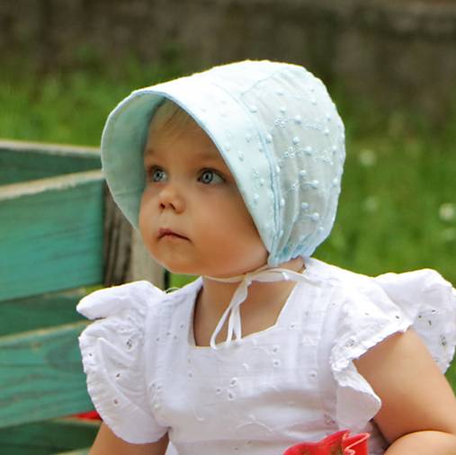 Letný detský madeirový čepček Sofia