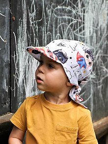 Detské čiapky - Letný detský šilt super chlapec - 15736868_