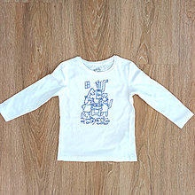 Detské oblečenie - Bavlněné dětské tričko velikosti 98 - 15737218_