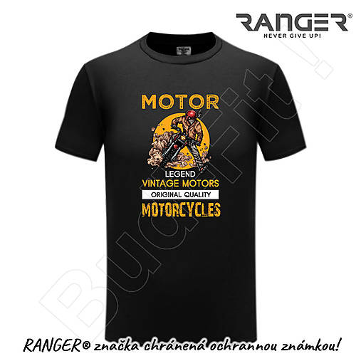 Topy, tričká, tielka - Tričko RANGER® - Motorkári 01 - 15737715_