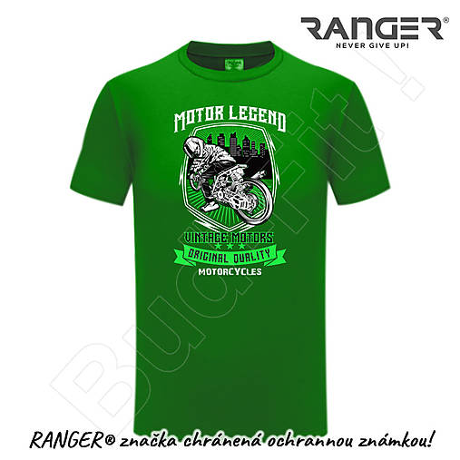 Topy, tričká, tielka - Tričko RANGER® - Motorkári 02 - 15737745_