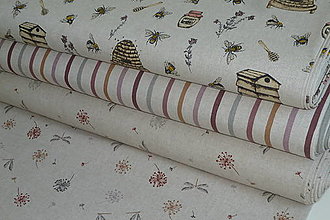 Textil - Látka Včielky a úle - 15741012_