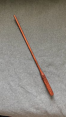 Iné - Čarodejnícky prútik  (Model 4 (červený) 32,5 cm) - 15740766_