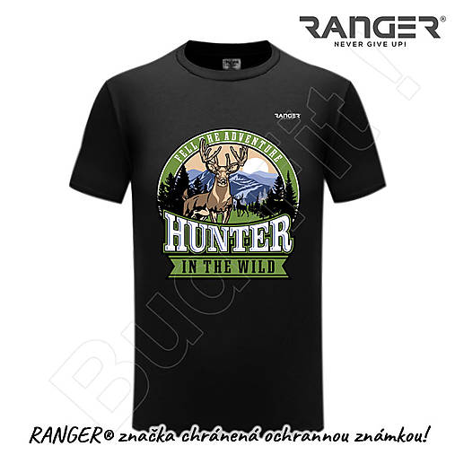 Topy, tričká, tielka - Tričko RANGER® - HUNTER, POĽOVNÍK - 15739352_