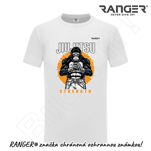 Topy, tričká, tielka - Tričko RANGER® - JIU-JITSU - b - 15739398_