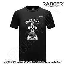 Topy, tričká, tielka - Tričko RANGER® - MUAY THAI (Čierna) - 15739390_