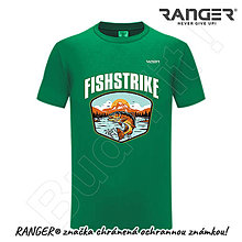 Topy, tričká, tielka - Tričko RANGER® - FISHSTRIKE, RYBÁR (Zelená) - 15739427_