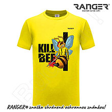 Topy, tričká, tielka - Tričko RANGER® - KILL BEE (Žltá) - 15739439_
