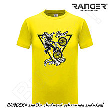 Topy, tričká, tielka - Tričko RANGER® - STREET SPORT (Žltá) - 15739533_