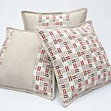 Úžitkový textil - NADIA - obliečka na vankúš(1)- dlaždice 40x40 - 15741730_
